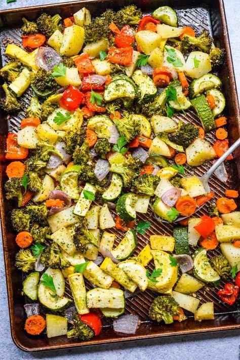Sheet Pan Vegetables