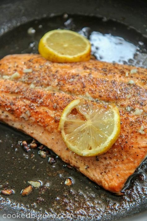 Salmon 2 Ways (Stovetop & Baked)