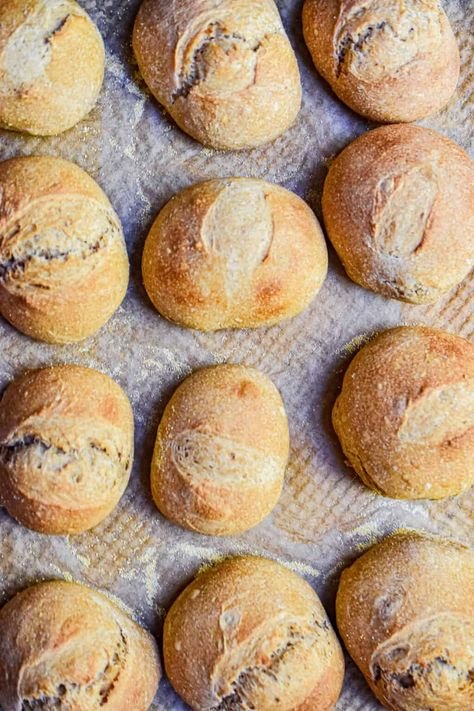 Einkorn Sourdough Dinner Rolls