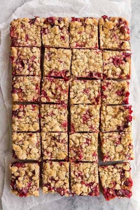 Cranberry Squares