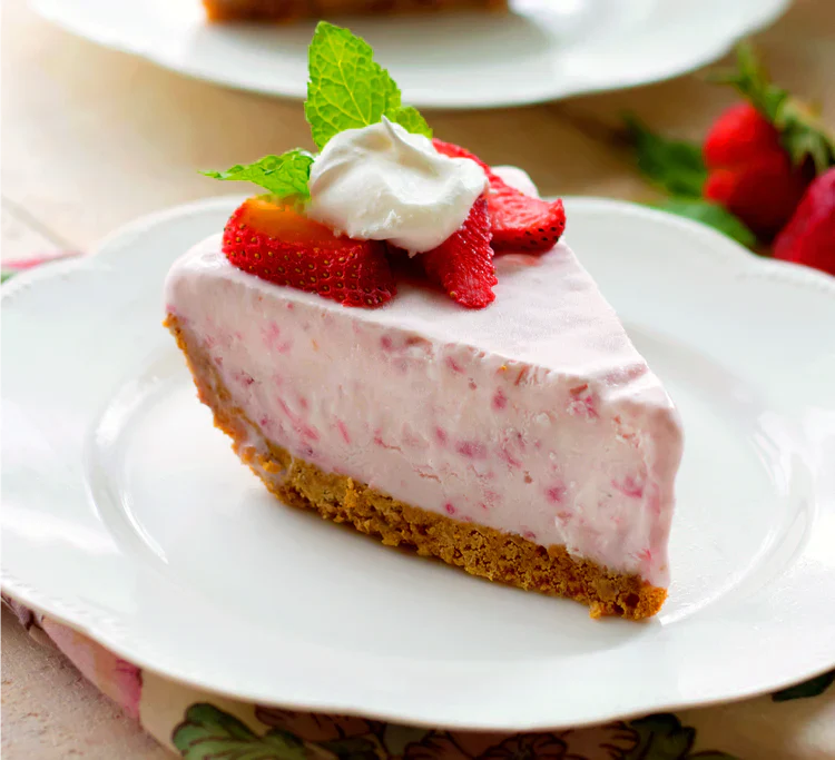 Strawberry Cream Pie