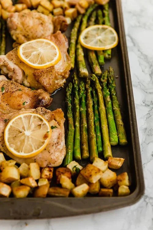 Chicken and Asparagus Sheet Pan